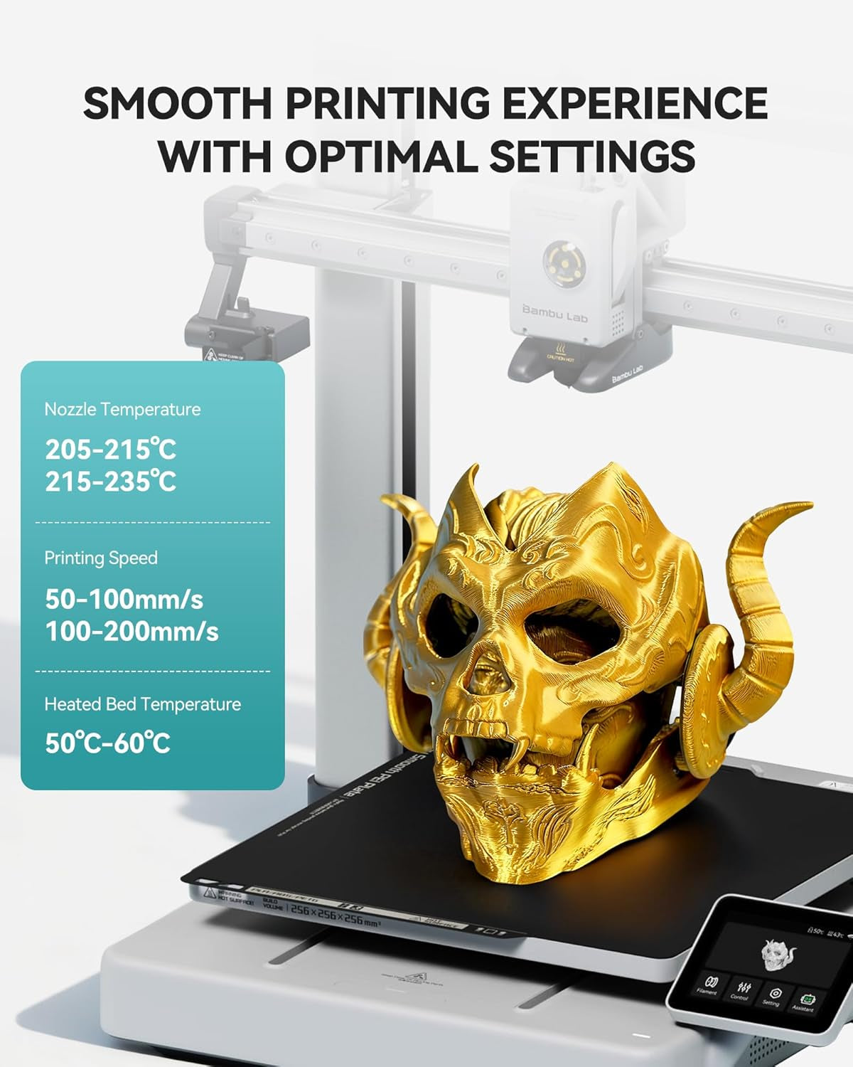 Silk PLA Filament 1.75Mm, 1Kg(2.2Lbs), 330 Meters, Silky Brass | Neatly Wound Shiny PLA 3D Printer Filament, Dimensional Accuracy +/- 0.02Mm, Fit Most 3D Printers, Good Vacuum Packaging